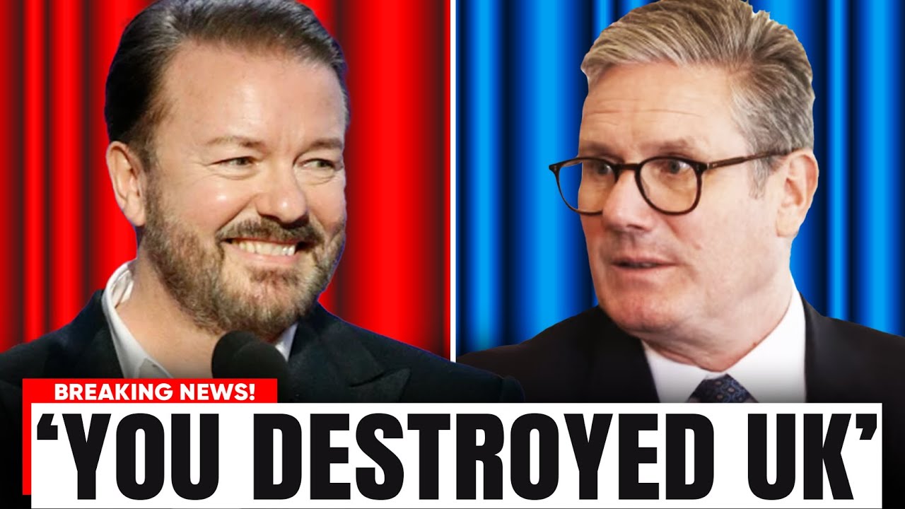 BREAKING: Ricky Gervais TAKES DOWN Keir Starmer on Live TV! - YouTube