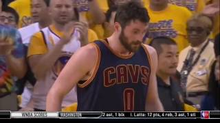Kevin Love Injury Update Cavaliers Vs Warriors Game 2 June 5, 2016 2016 Nba Finals