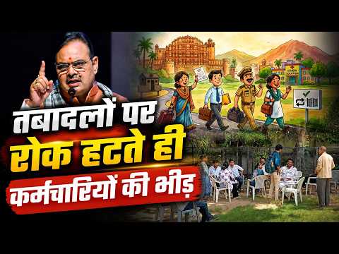 तबादलों पर रोक हटते ही जयपुर में मंत्रियों के आवासों पर बढ़ी कर्मचारियों की भीड़