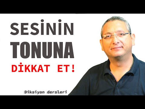 Konuşmanı tekdüzelikten kurtar, dikkatleri üzerine topla.