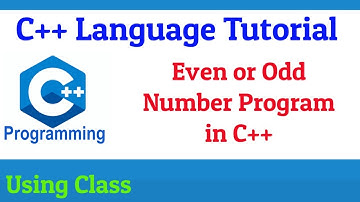 C++ Even or Odd Program | Even Odd Program in C++ Using Class | C++ Program to check even or Odd