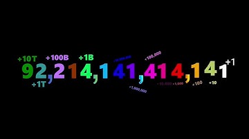 0 to 1 Quadrillion with Sound Effects