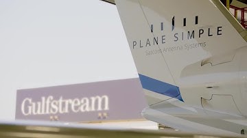 Satcom Direct and Gulfstream Plane Simple Antenna Install