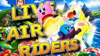 🔴 LIVE - POYO PLEASE STAWP FIGHTING GODLIKE ENTITIES | KIRBY AIR RIDERS