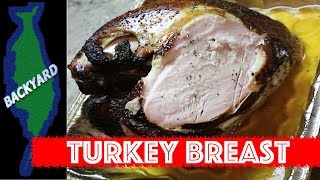 I'm going to show you how brine and smoke a whole turkey breast while
making sure it comes out incredibly juicy. smoked turkeys biggest down
fall is usual...