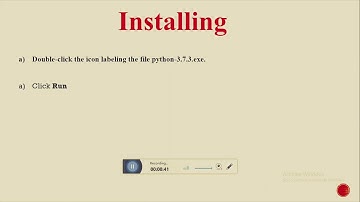 How to install python in windows 7/8.1/ 10 step by step