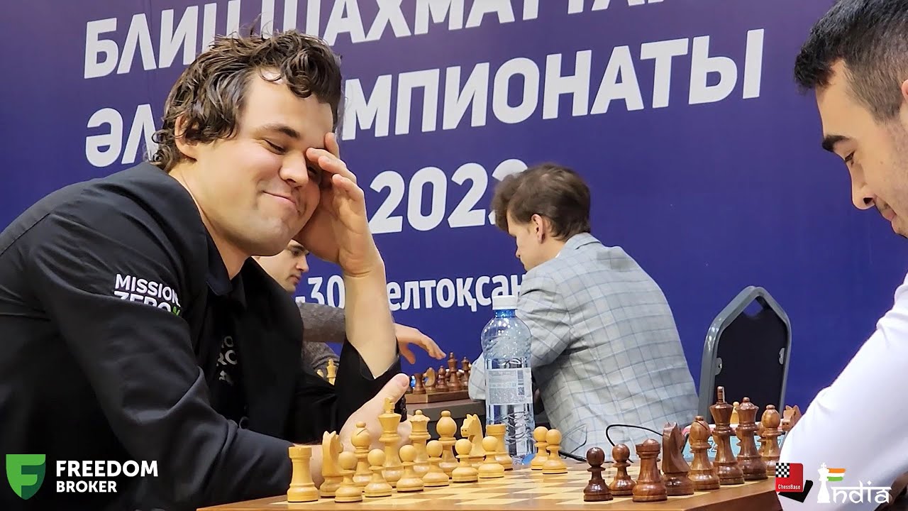 Replying to @High IQ Chess #chesstok #magnuscarlsen #hikarunakamura