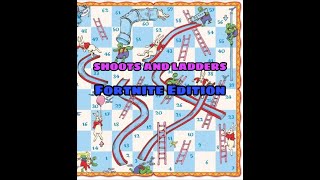 fortnite shoots and ladders - fortnite chutes and ladders map