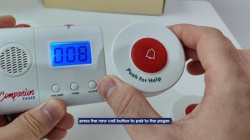 How to Pair Additional Call Buttons to The SP30 Pager