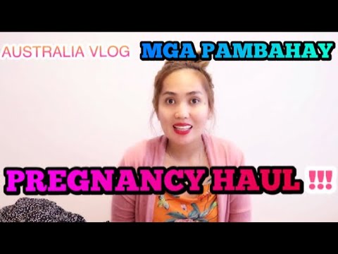 PAMBAHAY PREGNANCY HAUL AT MAY SASABIHIN AKO/PINKSLOVERS - YouTube