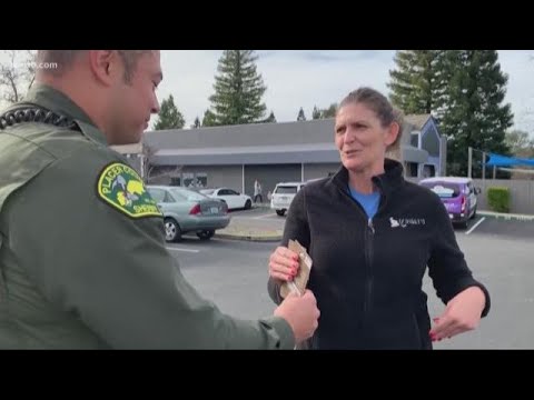 Placer County Sheriff's deputies riding around giving $100 gift cards following $11K donation