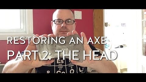Restoring an axe part 2: the head
