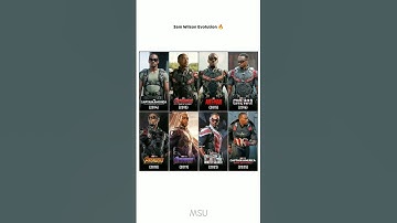 Evolution of Sam Wilson as aCaptain America #shorts #samwilson #captainamerica #marvel #mcu #yt #fyp