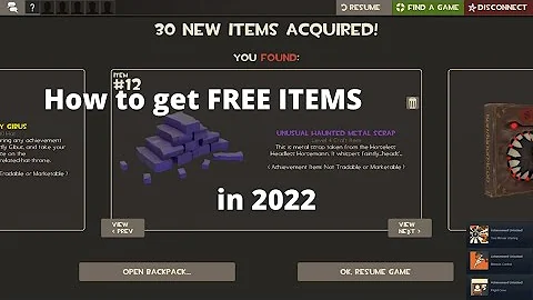 Team Fortress 2: How to get FREE ITEMS in 2022