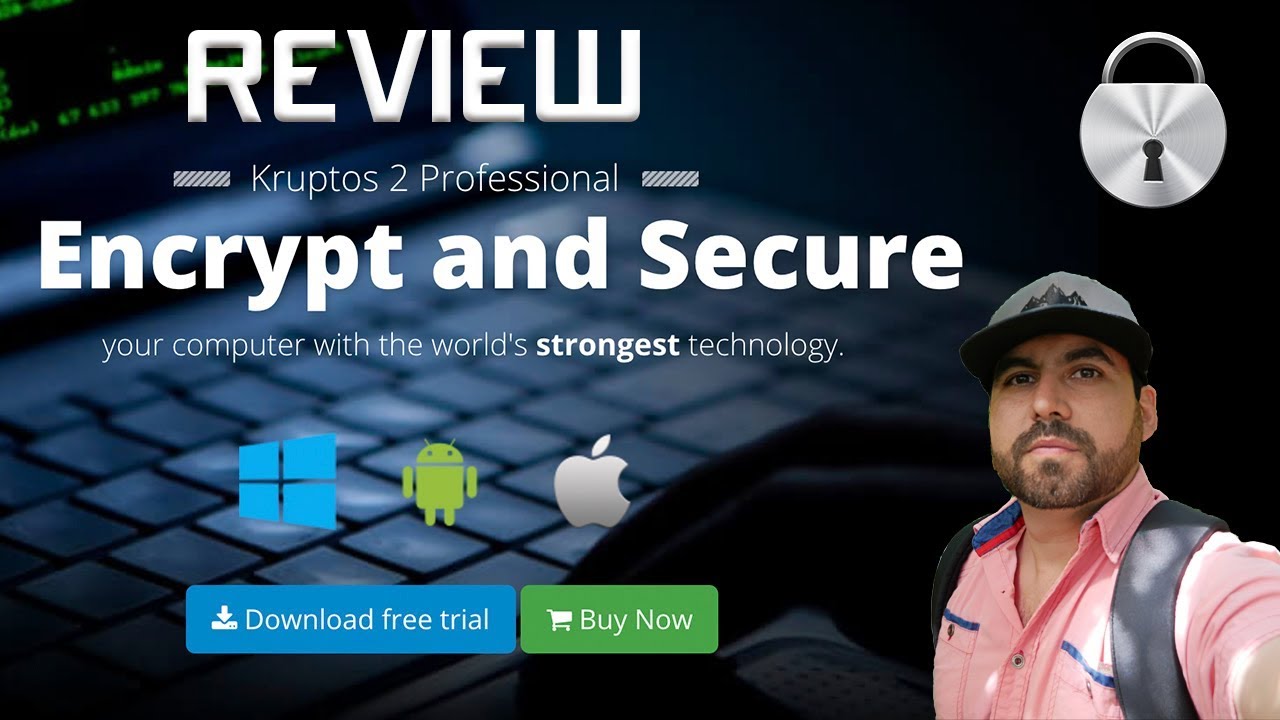 Kruptos 2 encryption software for mac and windows only $29 - YouTube