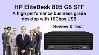 HP EliteDesk 805 G6 SFF - Review, test & look at upgrades available