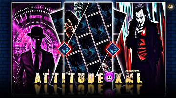 NEW TREND⚡😈 || BOYS ATTITUDE XML 💯 ||  ALIGHT MOTION XML FILE