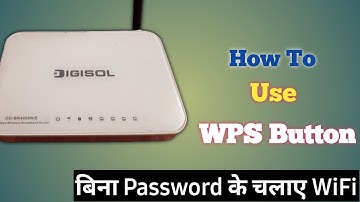 How to Connect Wifi Without any WiFi Password I WPS Push button I
