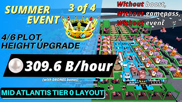 (V2) MID ATLANTIS LAYOUT FACTORY SIMULATOR! - Roblox Factory Simulator