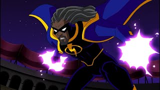 Static (DCAU) Powers and Fight Scenes - Justice League Unlimited