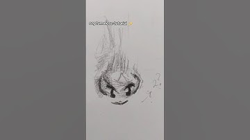 Pierced nose-tutorial  #foryou #drawing #tutorial #nose #fun #shorts #fyp #trending #artist