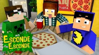 Minecraft: PIZZARIA TAZERCRAFT! (EscondeEsconde)