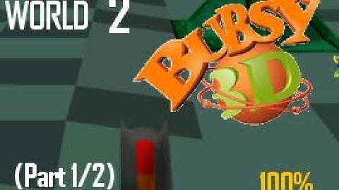 Bubsy 3D: Furbitten Planet - World 2 (Part 1, 100%) - PSX Playthrough