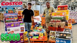 Buying all the Snacks and Candy at Costco!  *$5,000*