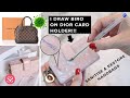 BEST PRODUCTS TO SANITISE & CARE FOR HANDBAGS (I draw on Dior & show you how to get BIRO off)