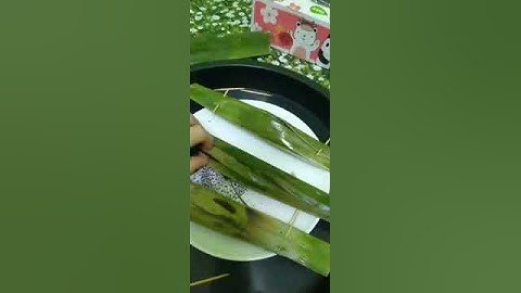 cá nướng lá chuối đặc sản của người Malaisia #entertainment #food #holiday