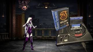 Mortal Kombat 3 - Master System I & II to Sega Genesis/Mega Drive Adaptor Sindel Playthrough