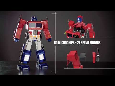 Optimus Prime Auto Converting Voice Controlled Advanced Robot   Collector’s Edition