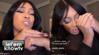 Singer Monica Denise Surprise Her Fans After Saying  A Long Prayer For Everybody On The Live Wealth