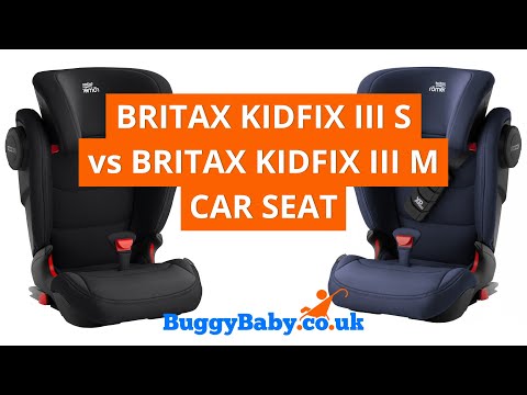 Britax Kidfix III S vs Britax Kidfix III M Car Seat