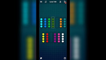 Ball Sort Puzzle Level 100 Solved