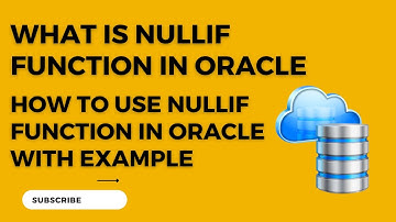 What is NULLIF function in Oracle| NULLIF function with Example|How to work with NULLIF function |