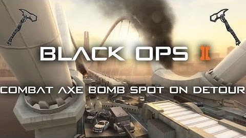 Black Ops 2 Detour Combat Axe Bomb Spots - Vengeance DLC Map Pack
