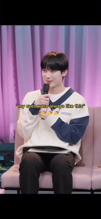Kihyun and I. M, were mesmerized by the beauty of Sunoo's eye
