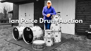 Ian Paice's Drums - Own a piece of Rock History! For Charity!