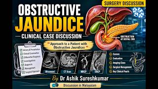 Obstructive Jaundice clinical case presentation in Malayalam
