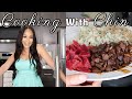 COOK WITH ME | ITAL DISH ~ BROWN STEW VEGGIE CHUNKS W/SPINACH RICE AND BOILED BEETS | VEGAN