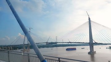 Cầu Mỹ Thuận 2 trên cao tốc Bắc Nam phía Đông