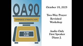 Two Way Prayer   Diane J