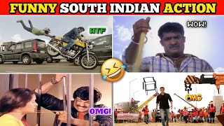 Funny South Indian Action Scene | Funniest Tollywood Action 🤣