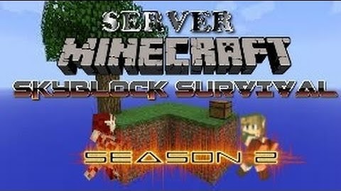 Minecraft: Skyblock Adventures w/ Luke SO.2 Ep.1-Season 2 Premiere! (Sorta)