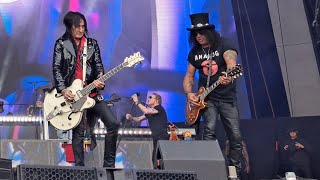 Download Lagu Guns N’ Roses - Bad Obsession (feat. Michael Monroe), 2025 Tour Live, HQ Audio \u0026 Video MP3