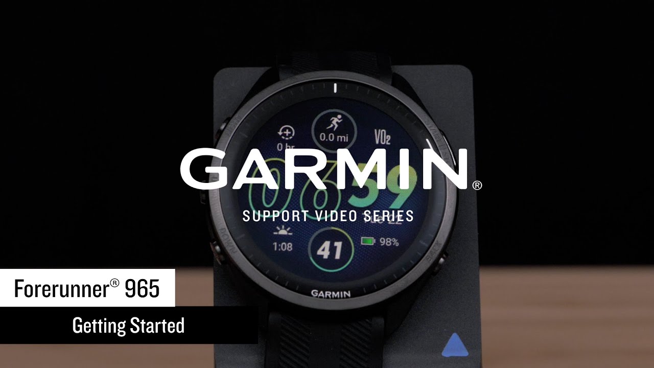 Forerunner 965 Watch Owner's Manual - Overview