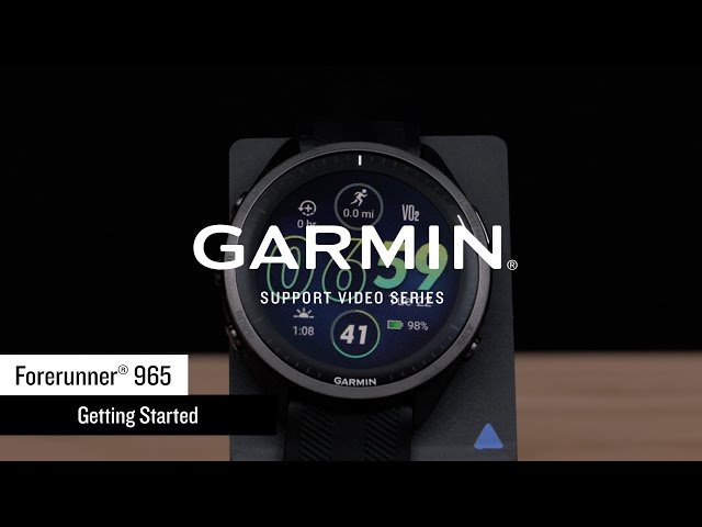 Garmin Support, Forerunner® 965