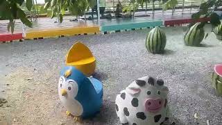 ថ្ងៃអាទិត្យនាំគ្រួសារនឹងក្មេងៗទៅលេង សួនទឹកកំពង់ស្ពឺ/ Holiday bring family and kids to swimming.