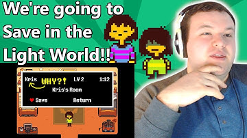 Why Does Kris have a Save File in Deltarune? - @HalfBreadChaos | Fort_Master Reaction